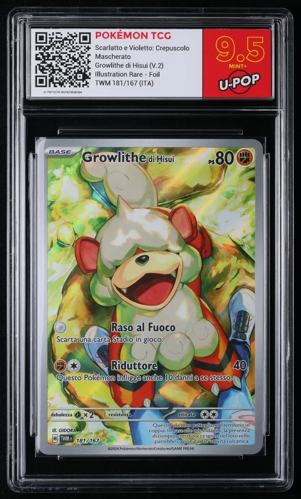 Growlithe di Hisui (V.2) – Fronte