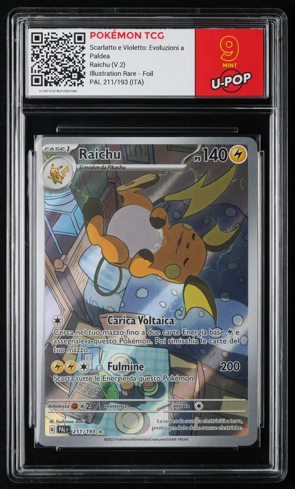 Raichu (V.2) – Fronte