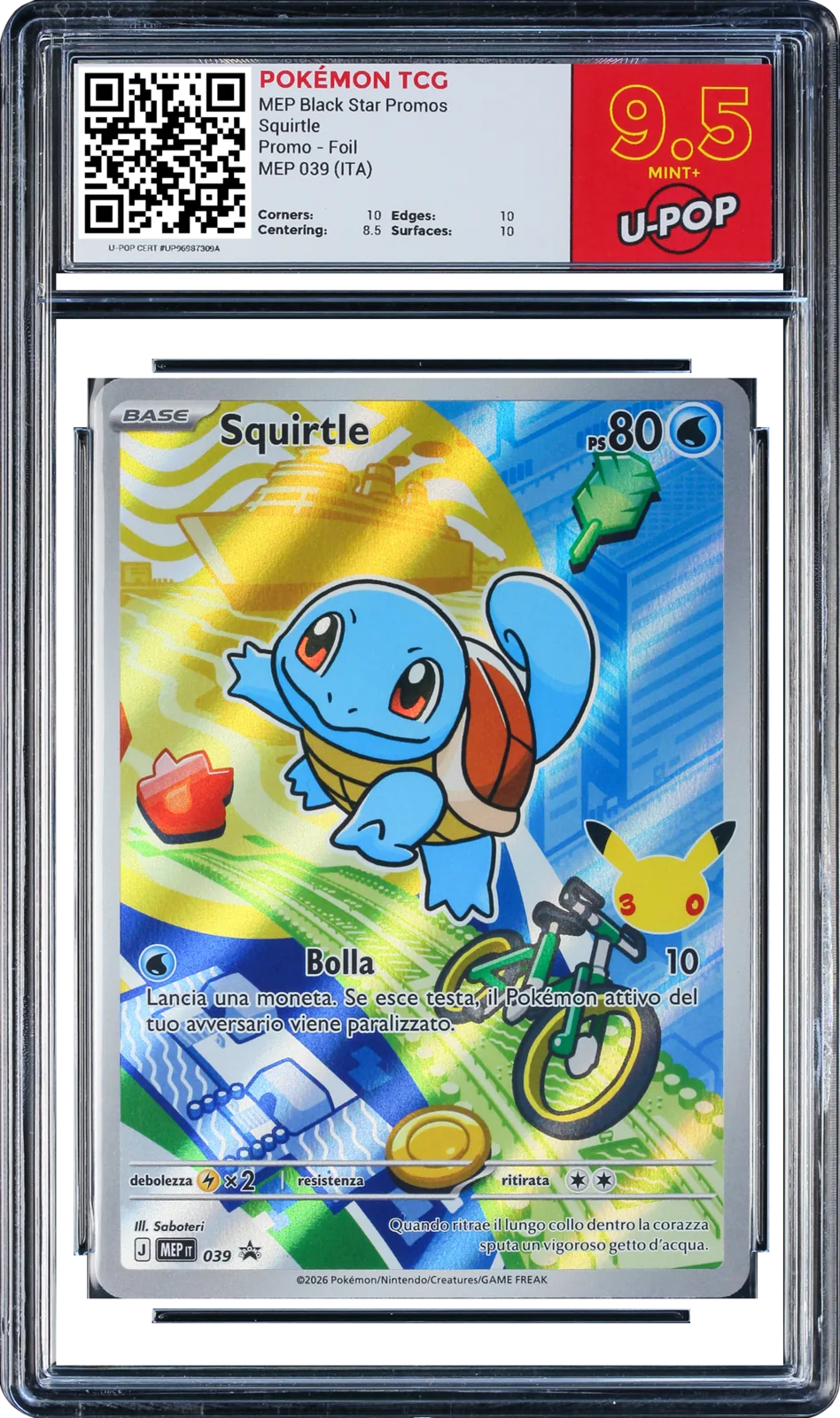 Slab U-Pop certificato 1134 2D