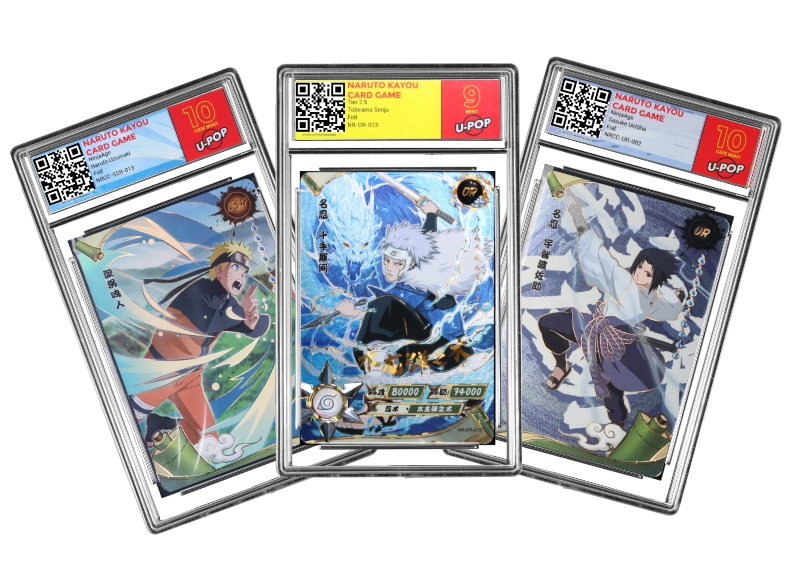 U-Pop Grading Logo Naruto Cards